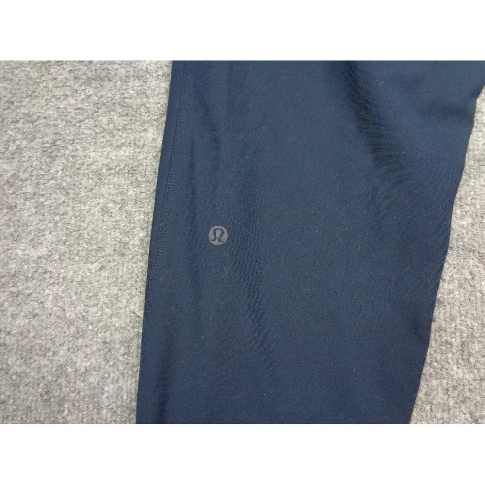 Lululemon Joggers Mens S Blue ABC‎ Warpstreme Elastic Waist Tapered Pants